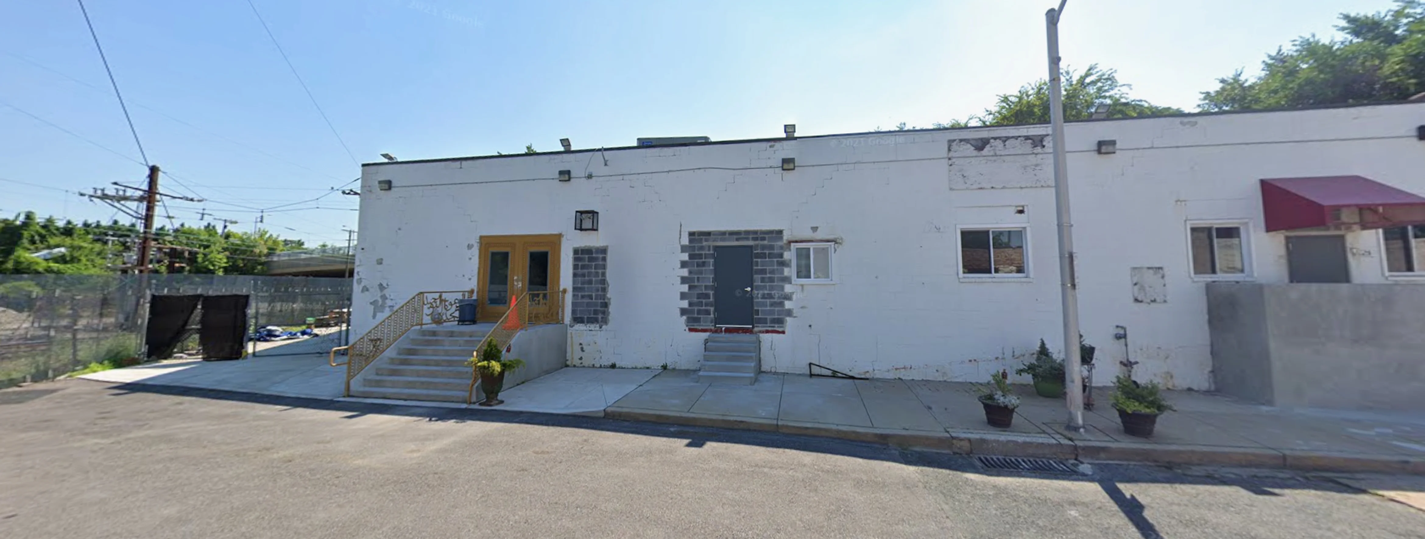 Exterior view of Ad Da'wah Ilat Tawheed Mosque Baltimore building